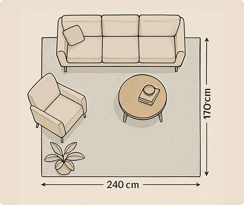 Halı Seçiminde Odaya Göre Doğru Ölçü Nasıl Alınır?